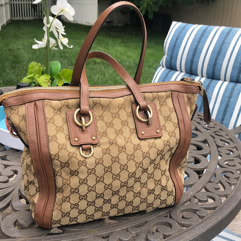 GUCCI GG Canvas Tote